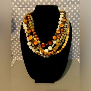 Multi strand necklace